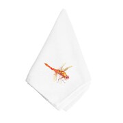 CAROLINES TREASURES Orange Dragonfly Napkin 8866NAP